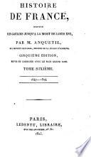 Histoire de France, depuis les Gaulois jusqu'à la mort de Louis XVI