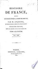 Histoire de France depuis les Gaulois jusqu'à la mort de Louis XVI. Nouvelle édition, etc