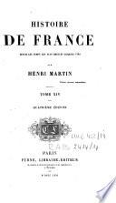 Histoire de France depuis les temps les plus reculés jusqu'en 1789