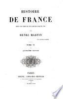 Histoire de France depuis les temps les plus reculés jusqu'en 1789