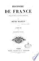 Histoire de France depuis les temps les plus réculés jusqu'en1789