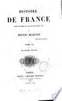 Histoire de France ... jusqu'en 1789. 16 tom. [and] Table analytique