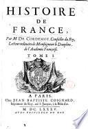 Histoire de France, par M de Cordemoy ... Tome 1. [-2.]