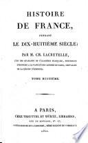 Histoire de France pendant le XVIIIe siècle