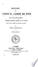 Histoire de Gaston IV, comte de Foix