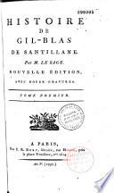 Histoire de Gil Blas de Santillane, par M. Le Sage