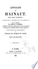 Histoire de Hainaut, traduite en francais avec le texte latin en regard ...