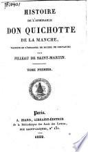 Histoire de l'admirable Don Quichotte de la Manche