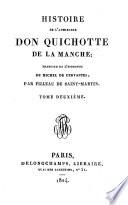 Histoire de l'admirable don Quichotte de la Manche [tr.by F. Filleau de Saint-Martin].
