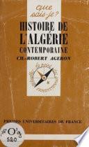 Histoire de l'Algérie contemporaine (1830-1968)