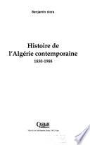 Histoire de l'Algérie contemporaine