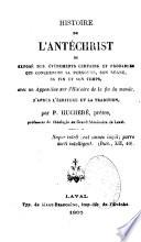 Histoire de l'Antechrist