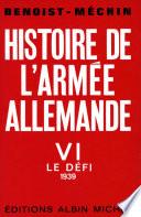 Histoire de l'armée allemande -