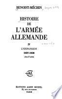 Histoire de l'armée allemande: L'expansion (1937-1938)
