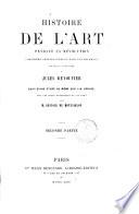 Histoire de l'art pendant la revolution considéré principalement dans les estampes ouvrage posthume de Jules Renouvier suivi d'une etude sur J. B. Greuze