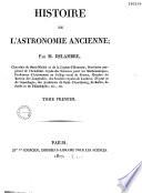 Histoire de l'astronomie ancienne