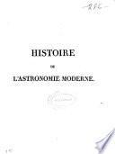 Histoire de l'astronomie moderne
