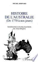 Histoire de l'Australie de 1770 à nos jours