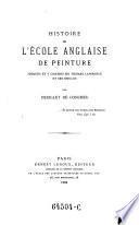 Histoire de l'école anglaise de peinture