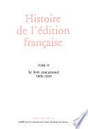 Histoire de l'édition française