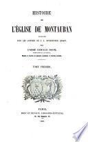 Histoire de l'église de Montauban
