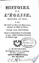 Histoire de l'église, dédiée au Roi