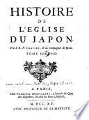 Histoire de l'Eglise du Japon
