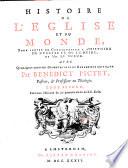 Histoire de l'église et du monde