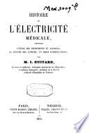 Histoire de l'électricité médicale