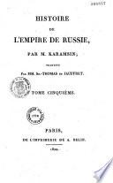 Histoire de l'Empire de Russie