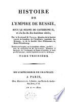 Histoire de l'empire de Russie
