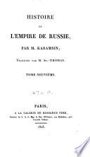 Histoire de l'empire de Russie