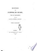 Histoire de l'Empire de Russie, par M. Karamsin; traduite par mm. St.-Thomas et Jauffret. Tome premier [-onzieme]