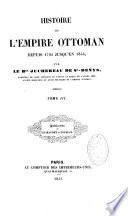 Histoire de l'Empire ottoman depuis 1792 jusqu'en 1844