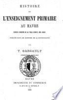 Histoire de l'enseignement primaire au Havre