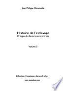 Histoire de l'esclavage