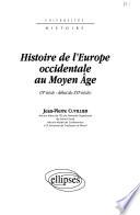 Histoire de l'Europe occidentale au Moyen âge