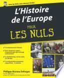Histoire de l'Europe pour les Nuls