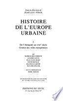 Histoire de l'Europe urbaine