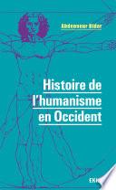 Histoire de l'humanisme en Occident