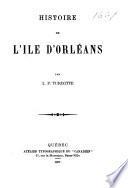 Histoire de l'île d'Orléans