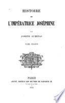 Histoire de l'imperatrice Josephine