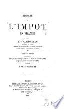 Histoire de l'impôt en France