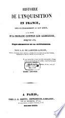 Histoire de l'Inquisition en France