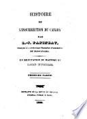 Histoire de l'insurrection du Canada