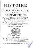 Histoire de l'isle espagnole ou de S. Dominique;