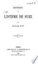 Histoire de l'isthme de Suez