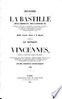 Histoire de la Bastille, depuis sa fondation 1374 jusqu'à sa destruction 1789