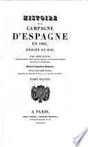Histoire de la Campagne d'Espagne en 1823, ... ornée de Gravures, par Couché fils