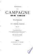 Histoire de la campagne de 1815